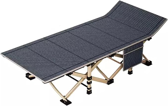 Sleeping Cots for Adults, Lounge Chair Folding Outdoor Chaise, Portable Folding Camping Cot, Outdoor Reclining Chair, Use for Outdoor Travel Camp Beach Patio