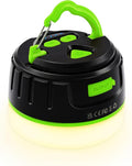 Rechargeable Camping Lantern with 6400mAh Battery, 300 Hour Runtime, 5 Light Modes, Adjustable Brightness, Waterproof, Hook & Magnetic Base, Battery Operated for Camping & Power Outages
