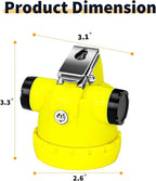 Rechargeable LED Mining Headlamp for Hard Hat Helmet, Explosion-Proof Waterproof Miner Headlight with Clip, Coal Mining Flashlight for Hunting, Fishing, Camping, Construction, Caving, Repair