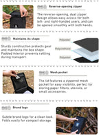 CAMPINGMOON Camping Gear Lantern Storage Case T-8,T-9