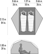 MSR Freelite 2-Person Ultralight Backpacking Tent