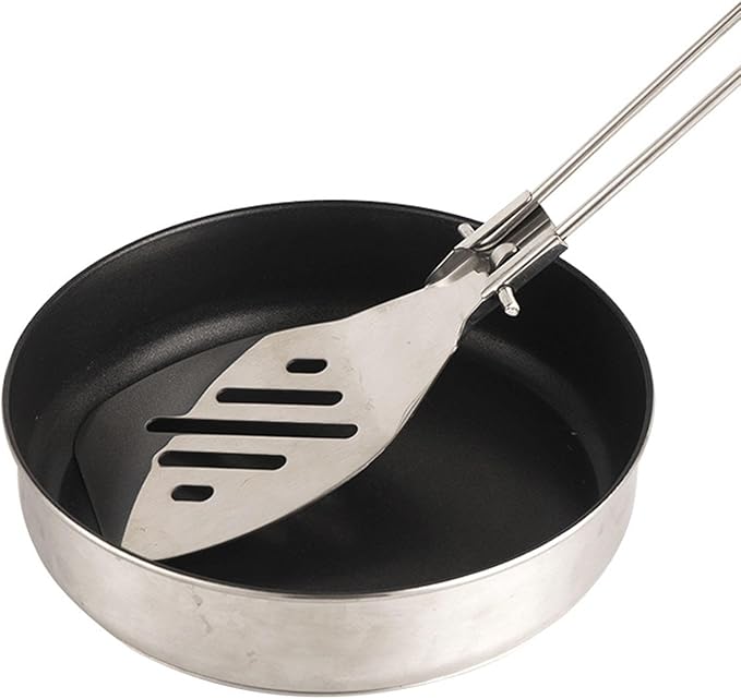 Camping Utensil Outdoor Tableware BBQ Foldable Multifunctional 304 Stainless Steel Folding Camping Utensils Camping Tableware