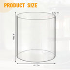 Lantern Glass Replacement for Coleman Lantern Globe, Glass Globe for Fueled Lanterns for Coleman 288 Lantern, Lantern Replacement Parts for Coleman Fueled Propane Lanter, Camping Lantern Accessories
