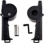 PLIAVAON BBQ Fan Air Blower Fast Fire Starter Portable Mini Manual Hand Crank for Outdoor Picnic Camping Cooking Barbecue Charcoal Grills Stove Accessories (A)