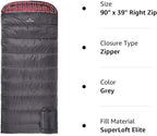 Teton Celsius XXL Sleeping Bag, Cold Weather Sleeping Bags for Adults and Kids, Camping Made Easy and Warm. Compression Sack Included, 35F, 25F, 0F, 20F Degree