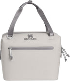 Stanley All Day Julienne Mini Soft Cooler Bag and Lunch Box 7.4 Quarts | 10 Can Cooler with Handles and Strap | Stays Cold for Hours | Insulated Travel Bag with Zipper | BPA-Free | Ash