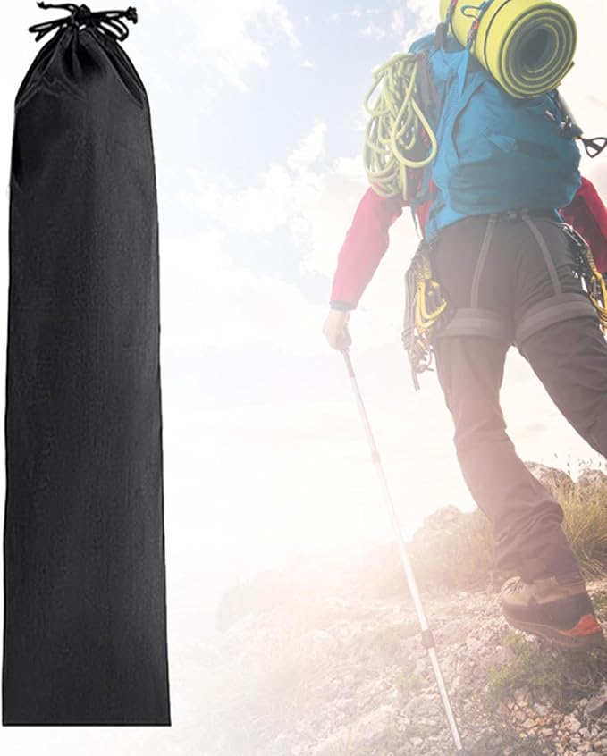 Nylon Drawstring Bags, Carrying Bag Container Case Tote Bag Pouch Portable Storage Bag for Rain Covers, Backpacking, Travel, Fishing, Tent Poles, 21cmx100cm