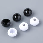 50 Pack Bungee Balls Stopper Replacement End Lock Stops for Ball Bungee Cords Heavy Duty Bungie Cord Balls Canopy Tarp Tie Down Bungee Balls Camping Tents Shock Cord Rope Elastic Stretch String