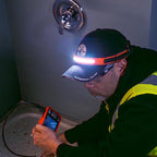 Klein Tools 56308 Rechargeable Headlamp with Strap, 575 Lumens, Wide-Beam LED, All-On or Direct Focus Modes, for Work and Outdoors