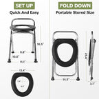 Anngrowy Pop Up Privacy Shower Tent - Portable Outdoor Camping Bathroom Toilet Changing Dressing Room - UPF40+ Waterproof