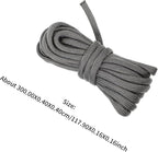 12 Rolls Tent Cord and Emergency Survival Rope, 3 Meters Each, Heavy-Duty Outdoor Camping Guide Line for Hiking and Climbing Random Color