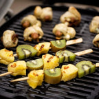 Weber Q1200 Liquid Propane Portable Gas Grill, Green – 1‑Burner Travel and Camping Grill with Cast‑Iron Grates & Electronic Ignition (8,500 BTU Burner)