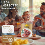 Werling Fully Cooked Canned Bacon 12 oz – Ready to Eat Smoked Bacon, Shelf Stable up to 5 Years, Long-Term Food Storage, Emergency Survival Food, Camping & Hiking Meals, Pantry Staple, No Refrigeration Required, Canned Meat, Pack of 12