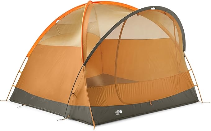 THE NORTH FACE Wawona 6 Tent | Six-Person Camping Tent, Water Repellent, Spacious & Easy to Set Up, Attached Vestibule Area