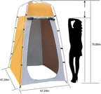 Camping Tent,Shower Tent, Changing Camping Pop-Up Tent Room Beach Changing Room Awning - 120×120×180cm/47.24×47.24×70.87inch