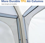 Instant Setup Inflatable Air Shelter 10x10ft Canopy Tent for Camping, with 4 Removable Side Panels for 6-8 Person – Ideal for Garden, Beach, Park, and Outdoor Events