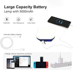 Strood Rechargeable 3000LM LED Camping Lighting,Portable Tent Light,Fixture Camping Lantern Light with Magnet Base, 8000 mAh PowerBank,Survival Gear Camping Equipment Hiking Hurricane Emergency Outage