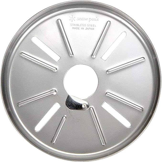 Snow Peak Windscreen - Stainless Steel Camping Stove Windscreen - Camping, Hiking & Backpacking Equipment Essential - Makes Cooking with Camp Stove Easy & Efficient - S