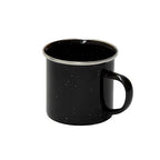 Stansport Enamel 8-Cup Percolator Coffee Pot and 4-Mug Set - Heavy-Duty Campfire Coffee Maker with 12oz Mugs - Percolator Stem Included - Double Baked Enamelware for Camping, Hiking, RV & Cabin
