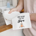 4Pcs Camper Kitchen Towel, Camping Gift, Camp Kitchen, RV Decor, Vintage Trailer Camper Decor, Motor Home Decoration Towels, Retirement Gift, Waffle Weave Hand Towels for Kitchen Camp