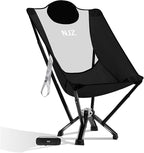 High-Back Folding Chair for Indoor & Outdoor Use — Comfortable High-Back Support, Easy One-Piece Setup, Stable Aluminum Frame, Portable Chair for Backyard, Camping & Everyday Relaxation
