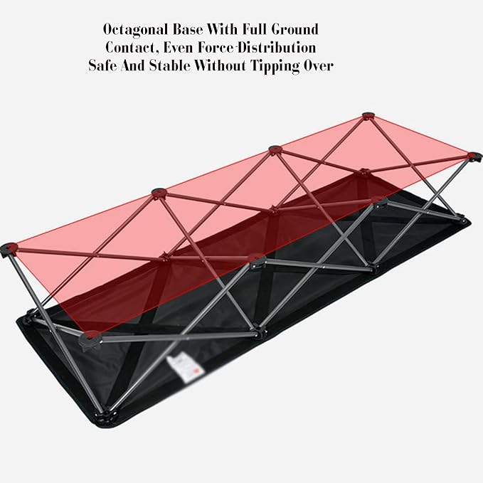 Folding Bed,Folding Camping Cot for Adults,Outdoor Camping Folding Bed,Suitable for Outdoor Camping, Fishing and Other Activities(Gray)
