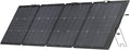 EF ECOFLOW 220W Portable Solar Panel, Bifacial Design Up to 25% Conversion Efficiency N-Type Solar Cell, with Adjustable Kickstand, IP68 Waterproof, Foldable Solar Panel for Camping RVing Home Backup