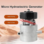 LALABU Hydro Generator, 1000W 220V Micro Hydroelectric Water Turbine Generator for Home and Outdoor Lighting, Charging, Portable