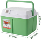 Cooler Box Ice Box 6L Personal with Handle for Freeze/Hot Food Ice Chest Small Insulated Box for Beach Camping Stall Outdoor