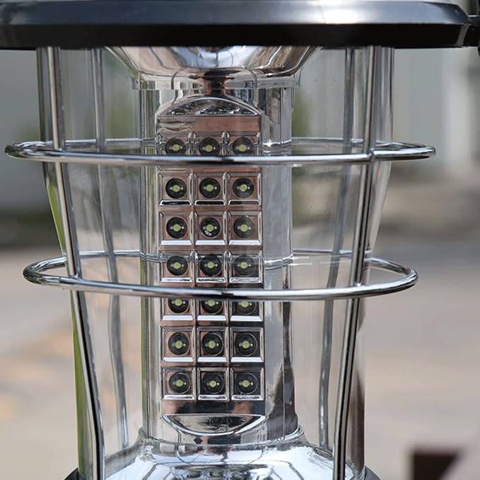 Camping lamp, LED Solar Lantern, Outdoor Camping Light, Tent Light, Camping Light, Super Bright Rechargeable Emergency Light, USB Rechargeable, can be Charged by Hand