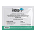 Compact Personal Shower Kit To-Go (Multi-Color) – Your Hygiene Companion for Travel, Gym, Camping | Shower on the Go | Shampoo, Soap, Towel. All in One (100)