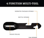 Gerber Gear ComplEAT Camping Utensils Set for Outdoor Cooking, Camping Cutlery with Fork, Spoon, Tongs, Spatula and Multi-Functional Tool, Burnt Bronze