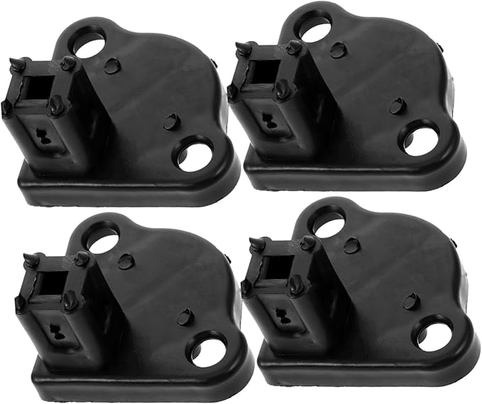 Gatuida 16pcs Rv Awning Bottom Bracket Foot Camping Tent Replacement Base Splashproof Support for Outdoor Use Easy Installation Automatic