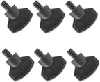 Replacement Plastic Stove Leg Thumb Screws for Camp Chef Stove EX60,DL60,CT32,CC60,TB90,SHPRL,SL-30L, 6 Pack