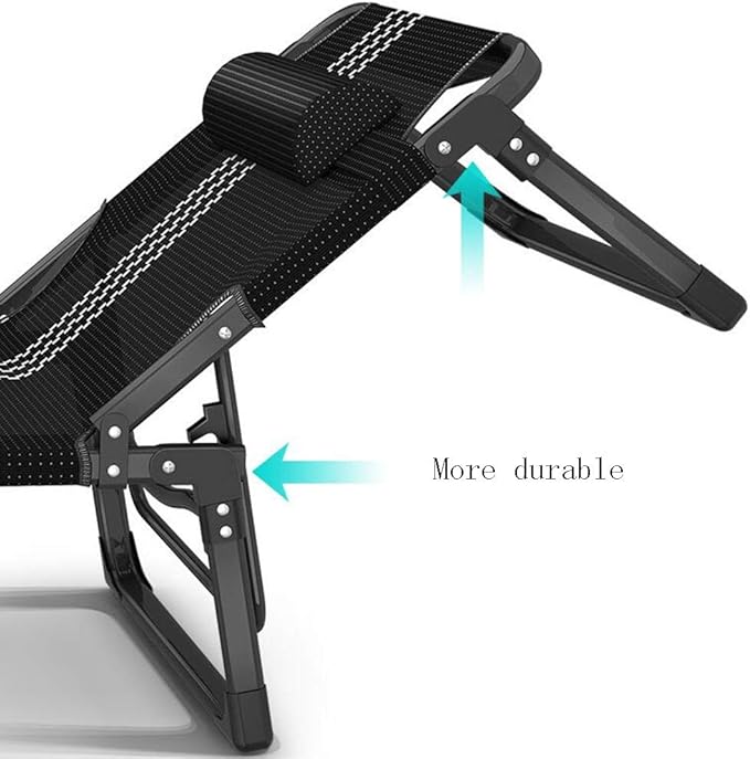Patio Lounge Chairs Folding Camping Cot,Foldable Camping Bed Outdoor Portable Military Cot for Indoor and Outdoor User, Travel, Base Camp, Hiking, Mountaineerin,Without Mattress