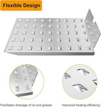 Grill Drip Tray Heat Baffle Replacement for Camp Chef 24 Series Pellet Grills, SmokePro SG 24/STX 24, Woodwind Classic 24/ SG 24/WIFI 24, BCA070/BAC012 Drip Pan Parts for Traeger Pro 20 22 575 Series