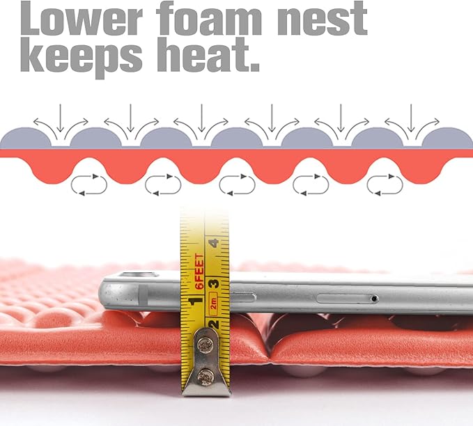 BKS Foam Egg Crate Sleeping Folding Pad