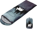 Sleeping Bags for Adults Youth Kids,3D Printing Camping Sleeping Bag for Girls Boys Lightweight Waterproof Cold/Warm Weather Sleeping Bag for 3 Seasons