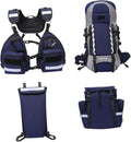 Search and Rescue Pack Modular Emergency Medical Backpack with Vest and Pouches for First Responders, Camping, Hiking