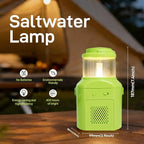 Salt Water Powered LED Emergency Lamp, No Batteries No Charging, Portable Emergency Light for Hurricane Power Outage Earthquake Camping Survival Kit
