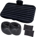SUV Inflatable Bed, Car Camping Air Mattress, Cold-Resistant and Wear-Resistant Inflatable Mattress, Fast Inflatable Folding Bed, Multi-Functional Travel Sleeping Mat (Black Size 2)