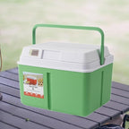 Cooler Box Ice Box 6L Personal with Handle for Freeze/Hot Food Ice Chest Small Insulated Box for Beach Camping Stall Outdoor
