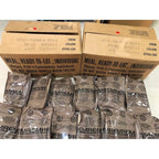 2026, 2027 inspection MRE Meals Ready to Eat A and B bundle cases. Fresh and Genuine Military US surplus emergency food full box long shelf life for Camping, Outdoors, Hiking & Prepping