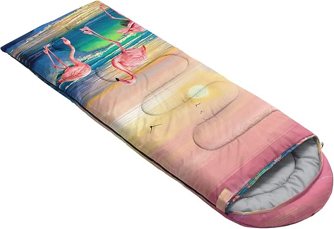 HOSIMA Butterfly Sleeping Bags for Adults and Kids for Camping,Black Gothic Ultralight Sleeping Bag for Cold Weather Summer.