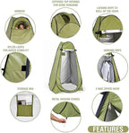 Camping Tent,Shower Tent, Portable Privacy Shower Tent Beach Fishing Shower Outdoor Changing Room Dressing Tent with Carrying Bag