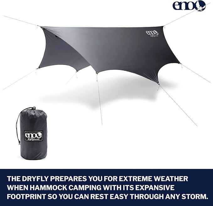 ENO, Eagles Nest Outfitters JungleLink Shelter System with Hammock with Bug Net, Straps and Rain Tarp