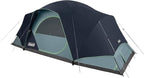Coleman Skydome XL Large Family Tent with 5 Minute Setup, Weatherproof 8/12 Person Tent with Rainfly & Carry Bag, Fits Multiple Queen Airbeds, Made of PFAS-Free Materials