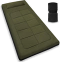 Camping cot Mattress Comfortable Portable Sleeping Pad for Adults Waterproof Fabric Floor Mattress Easy to Store Sleeping Mat for Guest Garden Home Lawn Outdoor Indoor