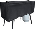 Hisencn Stove Cover for Camp Chef 3 Burner Stove, Heavy Duty 600D Polyester Outdoor Stove Cover, Water-Resistant Camp Chef Grill Cover for GB90D TB90LW TB90LWG TB90LWG15 SPG90B PRO90X