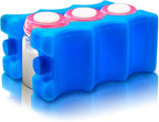 JMEXSUSS Reusable Ice Packs for Cooler, Long Lasting Breastmilk Bottle Storage, Freezer Packs Can Cooler for Lunch Boxes, Beer Soda, Camping